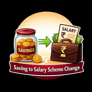 Convert Savings A/c to Salary A/c